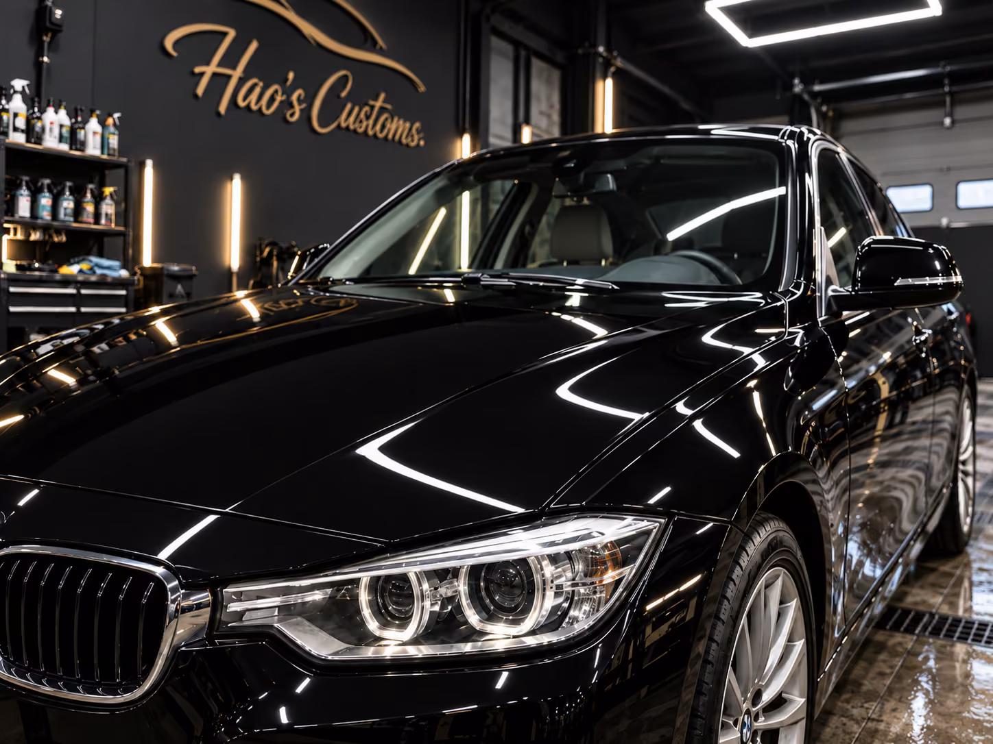 Paint Correction — după detailing, imagine demonstrativă
